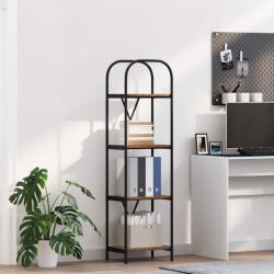 vidaXL Raft pentru carti Lemn vechi 40 x 30 x 146 cm Lemn compozit GartenMobel Dekor (879879) Biblioteca