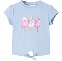 vidaXL Tricou pentru copii, albastru, 128 GartenMobel Dekor (10697)