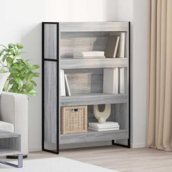 vidaXL Dulap pentru carti Gri Sonoma 80 x 30 x 155 cm Lemn compozit GartenMobel Dekor (886417) Biblioteca