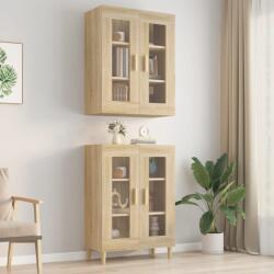 vidaXL Dulap de perete suspendat, stejar sonoma, 69, 5x34x90 cm GartenMobel Dekor (812279) Comoda