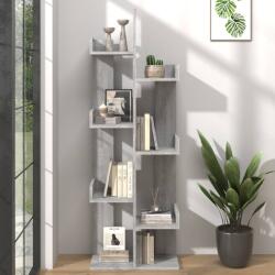 vidaXL Biblioteca, sonoma gri, 48x25, 5x140 cm, lemn prelucrat GartenMobel Dekor (816006) Biblioteca