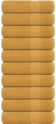vidaXL Prosoape de dus 10 buc Aur 70x140 cm 360 g/m2 100% bumbac GartenMobel Dekor (136811) Prosop