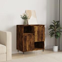 vidaXL Servanta, stejar fumuriu, 60x30x75 cm, lemn compozit GartenMobel Dekor (831185) Comoda