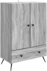 vidaXL Bufet cu sertar Sonoma gri 66 x 34, 5 x 95 cm Lemn prelucrat GartenMobel Dekor (895591) Comoda