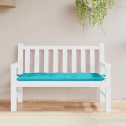 vidaXL Perna pentru banca de gradina, turcoaz, 120x50x7 cm, textil GartenMobel Dekor (361601)