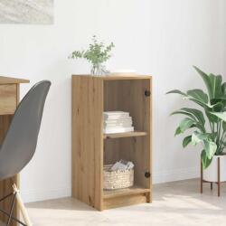 vidaXL Bufet stejar artizanal 35 x 37 x 76 cm Lemn compozit GartenMobel Dekor (882896) Comoda