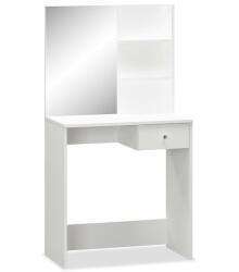vidaXL Masa de toaleta, PAL, 75x40x141 cm, alb GartenMobel Dekor (244861)