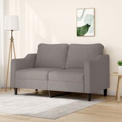 vidaXL Canapea cu 2 locuri, gri taupe, 140 cm, material textil GartenMobel Dekor (359366) Canapea
