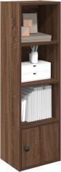 vidaXL Biblioteca, stejar maro, 31x24x102 cm, lemn prelucrat GartenMobel Dekor (860343) Biblioteca