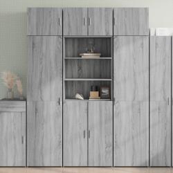 vidaXL Dulap înalt, gri sonoma, 70x42, 5x185 cm, lemn prelucrat GartenMobel Dekor (3281376) Comoda