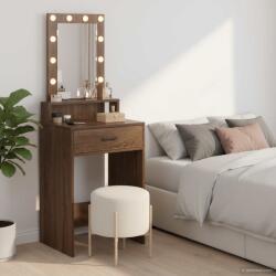 vidaXL Masa de Machiaj cu sertar Maro 50 x 41 x 140 cm Lemn compozit GartenMobel Dekor (865160)