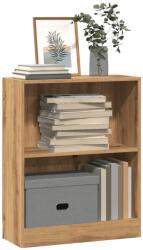 vidaXL Biblioteca, stejar artizanal, 60x24x76cm, lemn prelucrat GartenMobel Dekor (855905) Biblioteca