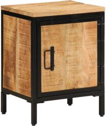vidaXL Dulap de pat, 40x30x52, 5 cm, lemn masiv de mango brut GartenMobel Dekor (358503)