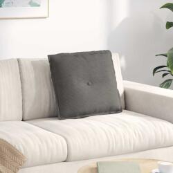 vidaXL Perna pentru spate Gri deschis 50 x 45 cm Tesatura din corduroy GartenMobel Dekor (42014650)
