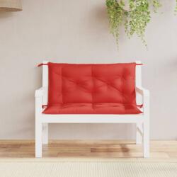 vidaXL Perne banca de gradina 2buc. , rosu, 100x50x7cm, tesatura oxford GartenMobel Dekor (361665)