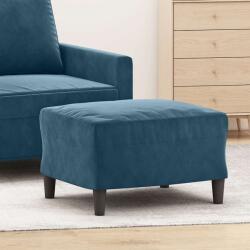 vidaXL Taburet, albastru, 60x50x41 cm, catifea GartenMobel Dekor (349302)