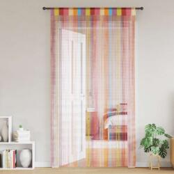 vidaXL Perdele sir 2 buc Multicolor 140x250 cm GartenMobel Dekor (4102038)