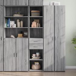 vidaXL Dulap înalt, gri sonoma, 40x42, 5x185 cm, lemn prelucrat GartenMobel Dekor (3281446) Comoda