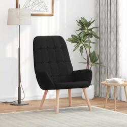 vidaXL Scaun de relaxare, negru, material textil GartenMobel Dekor (4102647)