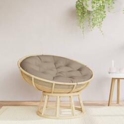 vidaXL Perna rotunda gri taupe, Ø 100 x11 cm, tesatura Oxford GartenMobel Dekor (361970)