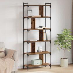 vidaXL Biblioteca Lemn vechi 76 x 32 x 192 cm Lemn compozit GartenMobel Dekor (882169) Biblioteca