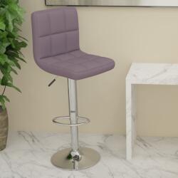 vidaXL Scaun de bar, gri taupe, material textil GartenMobel Dekor (334238)