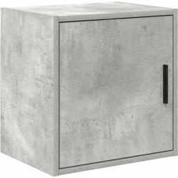 vidaXL Dulap de perete de garaj Lemn prelucrat gri beton GartenMobel Dekor (860631) Comoda