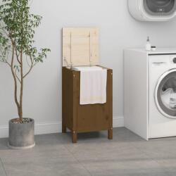 vidaXL Cutie de rufe, maro miere, 44x44x76 cm, lemn masiv de pin GartenMobel Dekor (823577)