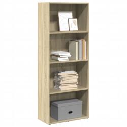 vidaXL Biblioteca, stejar sonoma, 60x30x152 cm, lemn prelucrat GartenMobel Dekor (857910) Biblioteca