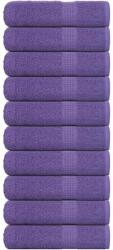 vidaXL Prosoape de mana 10 buc Violet 50x100 cm 360 g/m2 100% bumbac GartenMobel Dekor (136880) Prosop