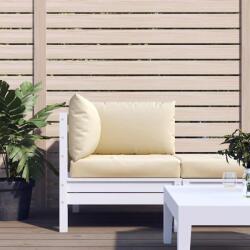 vidaXL Perne de canapea din paleti, 3 buc. , bej, material textil GartenMobel Dekor (361776)