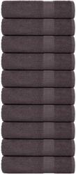 vidaXL Prosoape de baie, FROGN, 10 buc. , antracit, 100x150 cm, 360 g/m2 GartenMobel Dekor (136691) Prosop