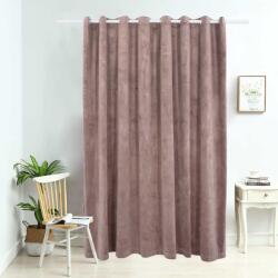 vidaXL Draperie opaca roz antichizat 290x245 cm catifea inele metalice GartenMobel Dekor (134523)