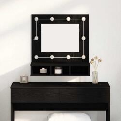 vidaXL Dulap cu oglinda Stejar negru 62 x 31.5 x 62 cm Lemn compozit GartenMobel Dekor (873882)