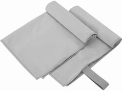 vidaXL Prosoape Sport 2 pcs Gri 50 x 30 cm Poliester si poliamida GartenMobel Dekor (42011467) Prosop