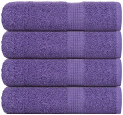 vidaXL Prosoape de baie 4 buc Violet 100x150 cm 360 g/m2 100% bumbac GartenMobel Dekor (136885) Prosop