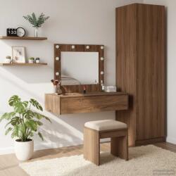 vidaXL Masa de Machiaj cu sertar Maro 83 x 40 x 70 cm Lemn compozit GartenMobel Dekor (865232)