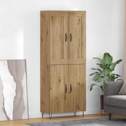 vidaXL Bufet Stejar Artizanal 69, 5 x 34 x 180 cm Lemn compozit GartenMobel Dekor (3415914) Comoda