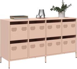 vidaXL Dulap, roz, 135x39x73, 5 cm, otel laminat la rece GartenMobel Dekor (3307168) Comoda