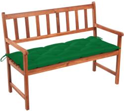 vidaXL Banca de gradina cu perna, 120 cm, lemn masiv de acacia GartenMobel Dekor (3063788)