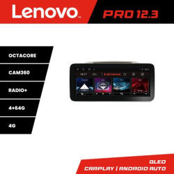 Lenovo Navigatie Nissan Micra 2002-2010 Lenovo PRO 12.3 QLED 4GB+64GB 4G (KIT-micra2003+PRO-12.3-4+64)