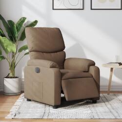 vidaXL Fotoliu rabatabil electric, maro, material textil GartenMobel Dekor (3204804)