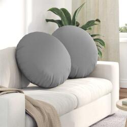 vidaXL Perne de Sezut 2 pcs Gri nori Ø80 x 29 cm tesatura GartenMobel Dekor (42014244)