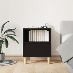 vidaXL Noptiere, negru, 40x35x50 cm GartenMobel Dekor (821796)