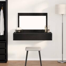 vidaXL Masa de Machiaj cu sertar Negru 100 x 40 x 70 cm Lemn compozit GartenMobel Dekor (865209)