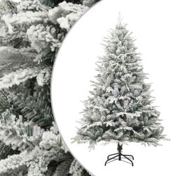 vidaXL Pom de Craciun artificial cu zapada, verde, 180 cm, PVC & PE GartenMobel Dekor (328494)