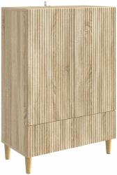 vidaXL Bufet cu sertar Stejar Sonoma 66 x 34, 5 x 95 cm Lemn prelucrat GartenMobel Dekor (894667) Comoda