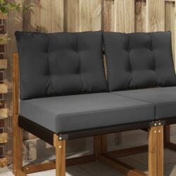 vidaXL Perna pentru canapea de exterior 2 pcs Antracit Poliester GartenMobel Dekor (900778)