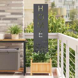 vidaXL Ecran decorativ de intimitate pentru gradina, antracit, 32x140 cm (876268)