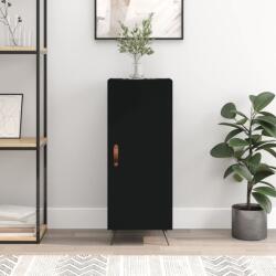 vidaXL Servanta, negru, 34, 5x34x90 cm, lemn compozit GartenMobel Dekor (828509) Comoda